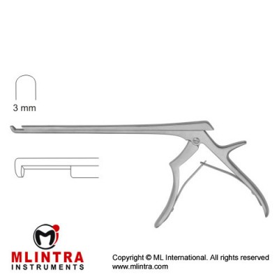 Ferris-Smith Kerrison Punch Down Cutting Stainless Steel, 15 cm - 6" Bite Size 3 mm Ferris-Smith Kerrison Punch Down Cutting Stainless Steel, 15 cm - 6" Bite Size 3 mm
